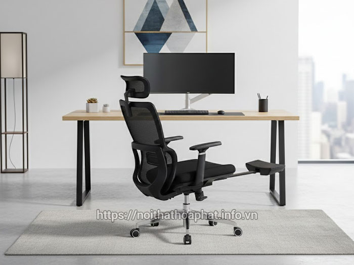 Ghế công thái học có ngả lưng