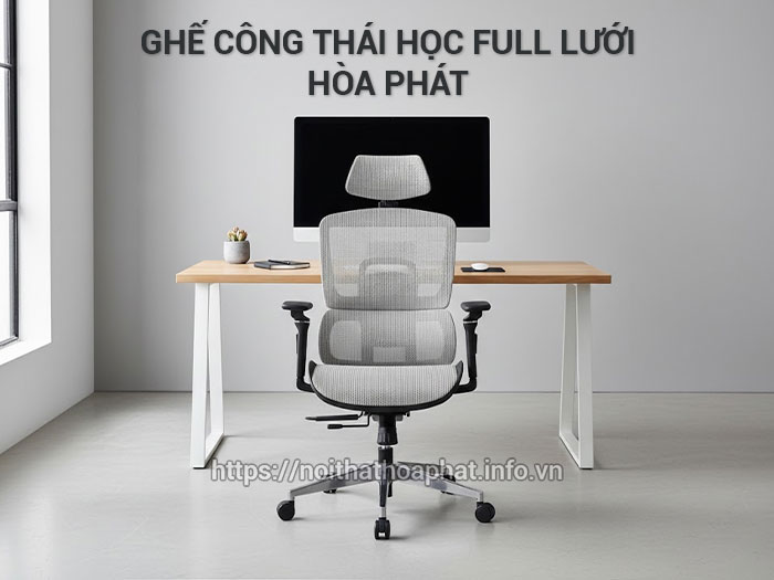 Ghế công thái học full lưới