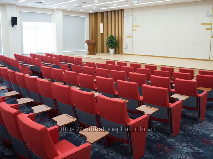 Ghế hội trường có bàn gấp