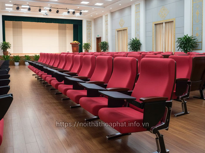 Ghế hội trường có bàn gấp