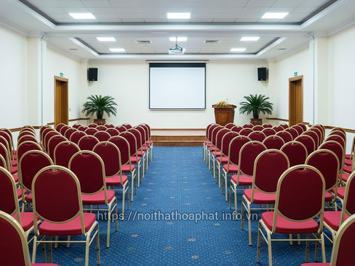 Ghế hội trường khung thép