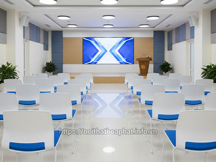 Ghế hội trường khung thép