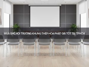 Ghế hội trường khung thép