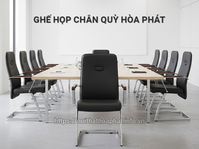 Ghế họp chân quỳ Hòa Phát