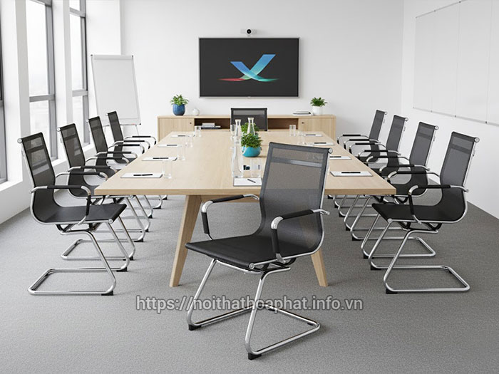 Ghế họp chân quỳ Hòa Phát