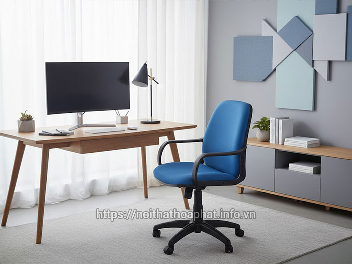 Ghế làm việc bọc nỉ