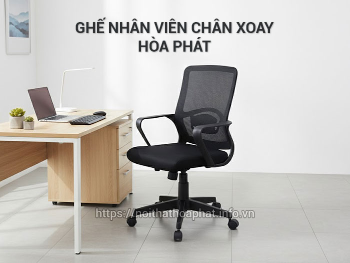 Ghế nhân viên chân xoay