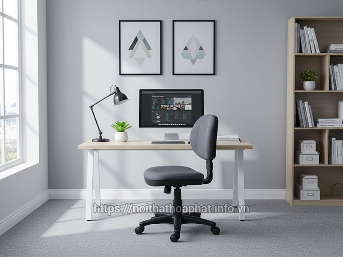 Ghế nhân viên chân xoay