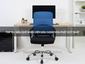 Ghế nhân viên màu xanh