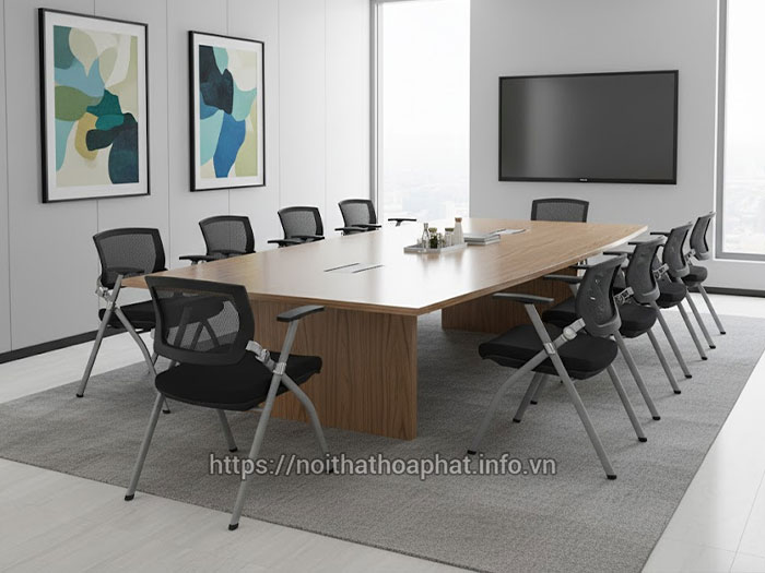 Ghế phòng họp xếp gọn