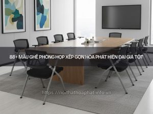 Ghế phòng họp xếp gọn