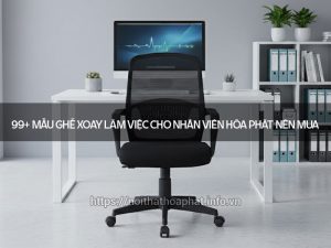 Ghế xoay làm việc cho nhân viên