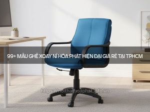 Ghế xoay nỉ Hòa Phát