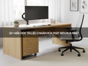 Hộc tài liệu 3 ngăn