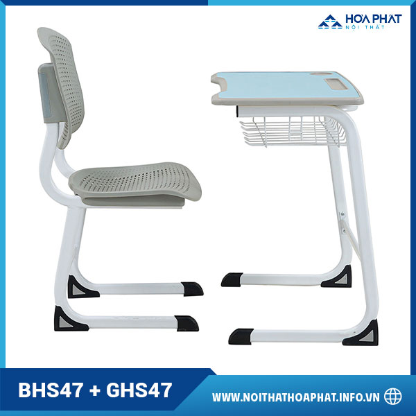Bàn ghế học sinh gia đình BHS47-GHS47