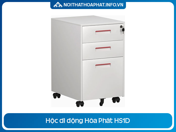 Hộc sắt di động 3 ngăn HS1D