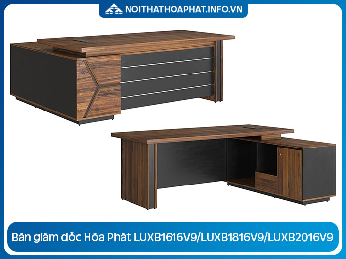 Bàn lãnh đạo Hòa Phát LUXB1616V9-LUXB1816V9-LUXB2016V9