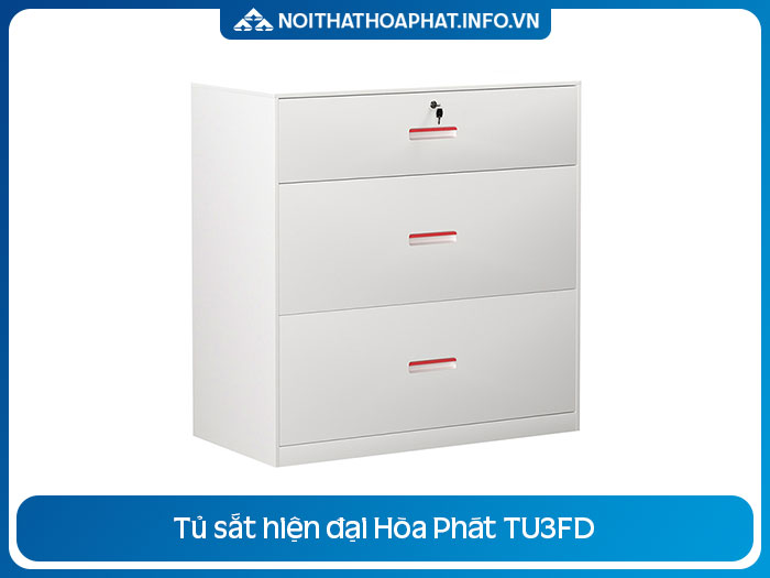 Tủ sắt văn phòng 3 ngăn TU3FD