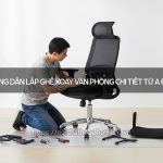 Hướng dẫn lắp ghế xoay văn phòng