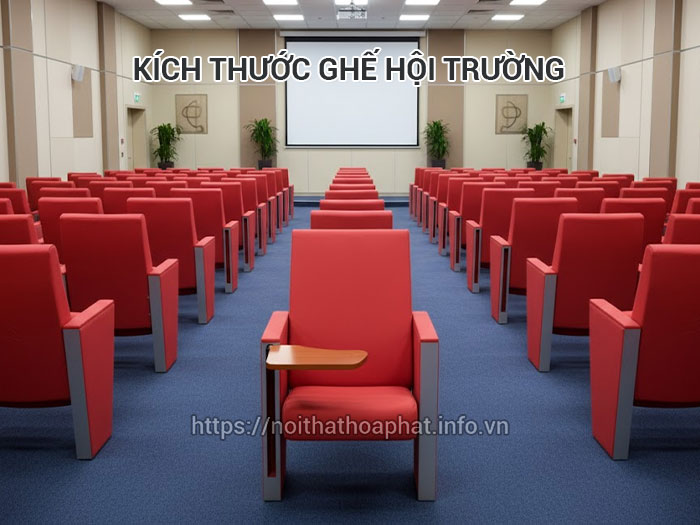 Kích thước ghế hội trường