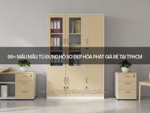 Mẫu tủ đựng hồ sơ đẹp