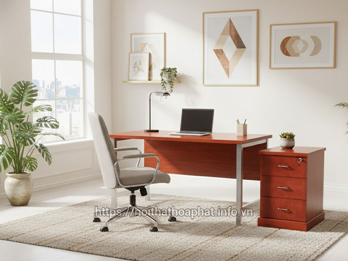 Tủ gỗ văn phòng 3 ngăn