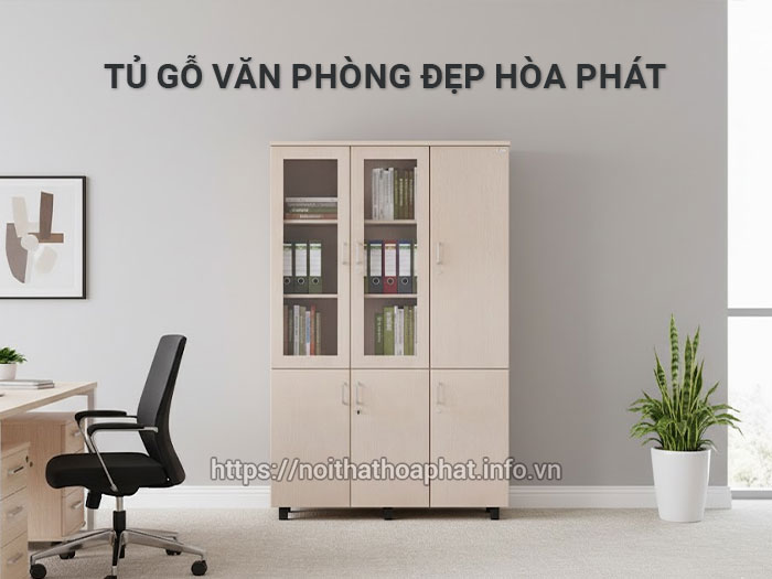 Tủ gỗ văn phòng đẹp
