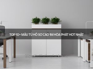 Tủ hồ sơ cao 1m