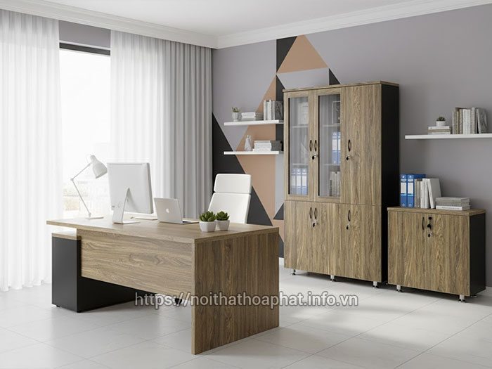 Tủ hồ sơ gỗ 3 cánh
