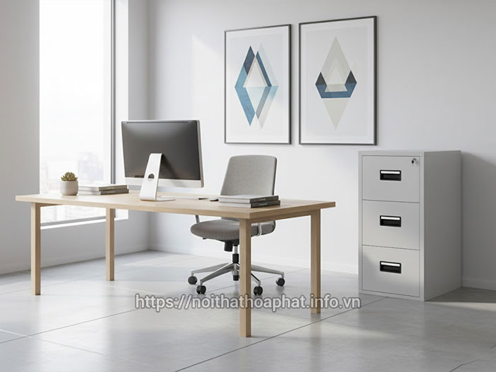 Tủ hồ sơ Hòa Phát 3 ngăn