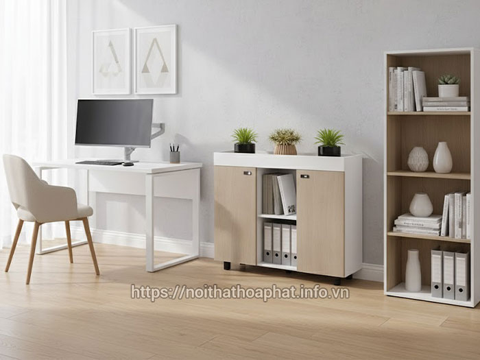 Tủ hồ sơ thấp thanh lý