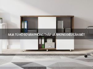 Tủ hồ sơ văn phòng thấp