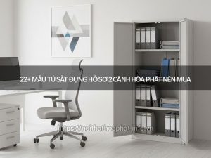 Tủ sắt đựng hồ sơ 2 cánh