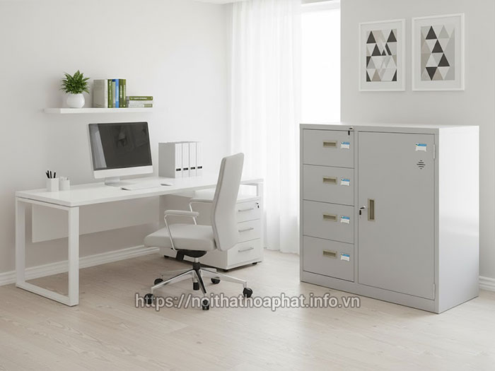 Tủ sắt tài liệu thấp
