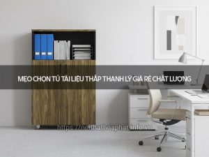 Tủ tài liệu thấp thanh lý