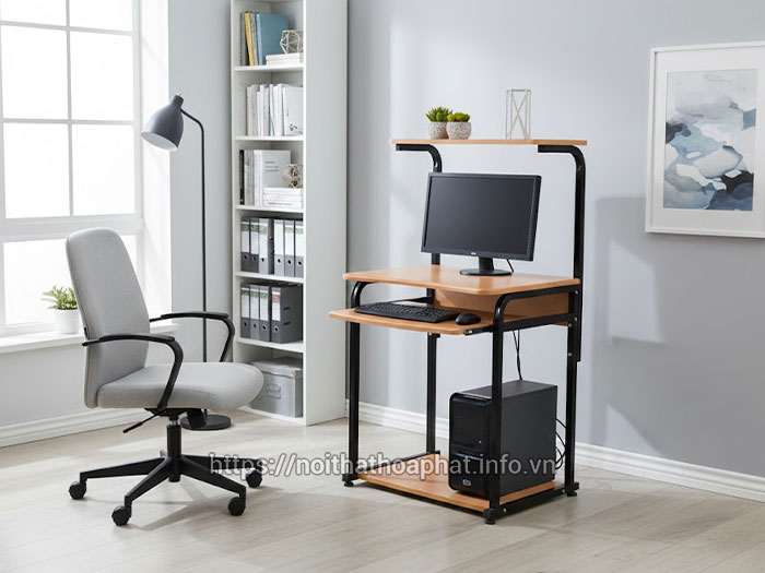 Bàn để máy vi tính nhỏ gọn
