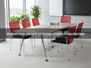 Bàn họp cũ thanh lý