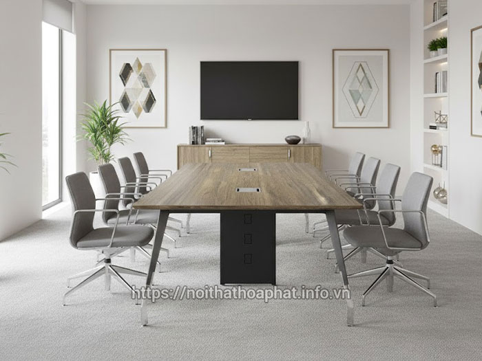 Bàn họp Hòa Phát chân sắt