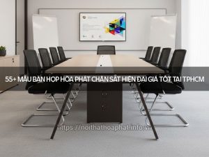 Bàn họp Hòa Phát chân sắt