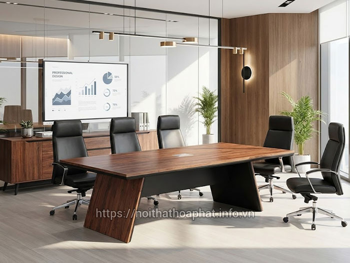 Bàn họp rộng 1m2