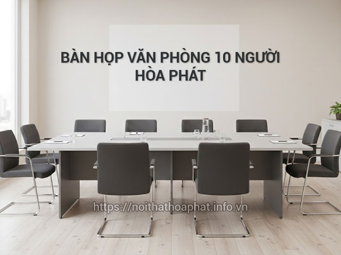 Bàn họp văn phòng 10 người