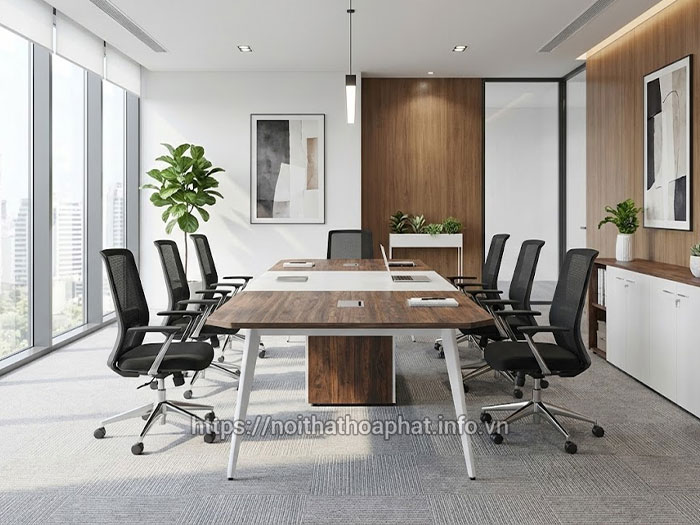 Bàn họp văn phòng hiện đại