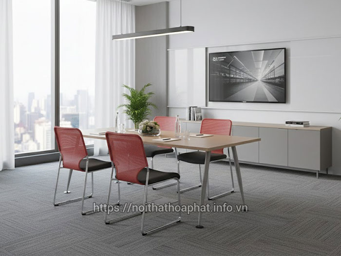 Bàn họp văn phòng hiện đại