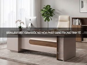 Bàn làm việc giám đốc nữ