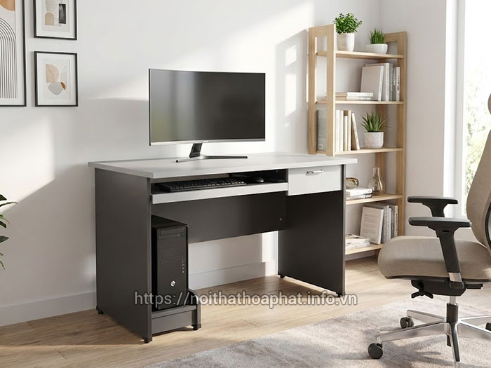 Bàn làm việc tại nhà để máy tính