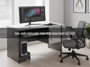 Bàn máy tính 1m2