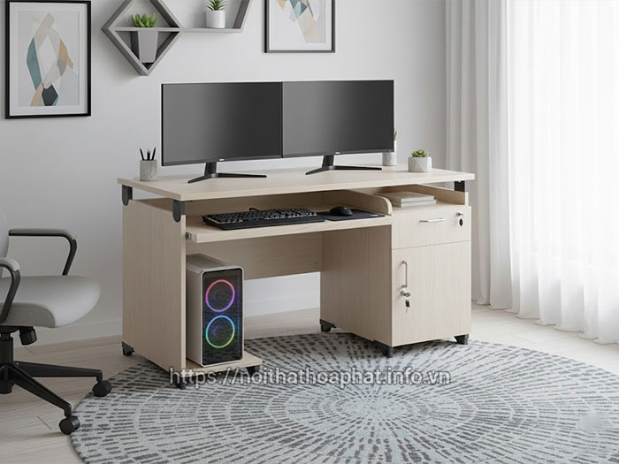 Bàn máy tính 2 màn hình