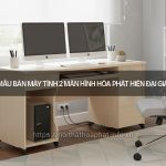 Bàn máy tính 2 màn hình