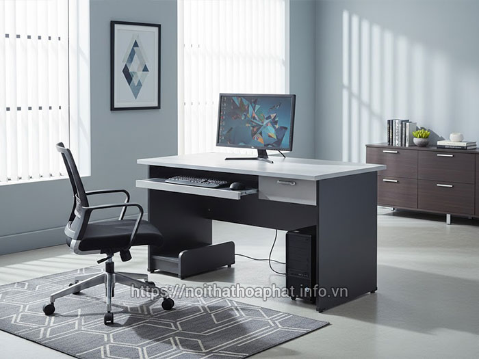 Bàn máy tính gỗ công nghiệp