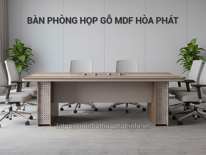 Bàn phòng họp gỗ MDF